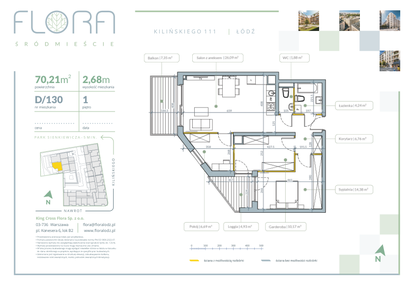 Mieszkanie w inwestycji: Flora Śródmieście