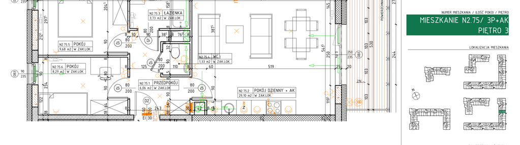 Mieszkanie w inwestycji: Osiedle Narcyzowe etap 2