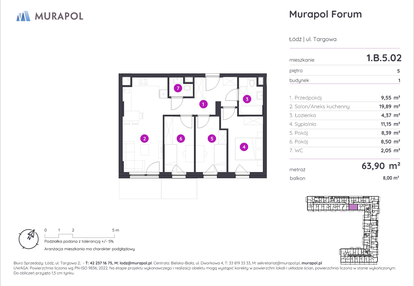 Mieszkanie w inwestycji: Murapol Forum