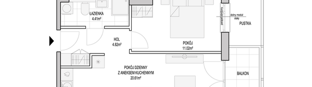 Mieszkanie w inwestycji: Wiszące Ogrody