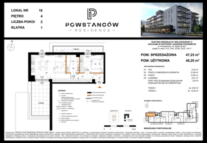 Mieszkanie w inwestycji: Powstańców Residence