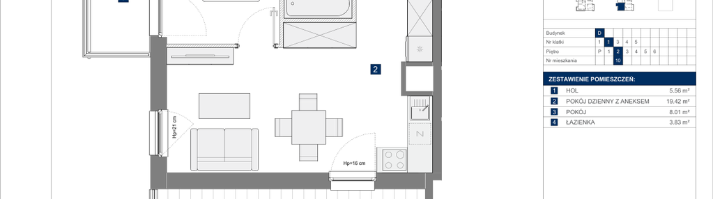 Mieszkanie w inwestycji: Apartamenty Park Matecznego Etap 1