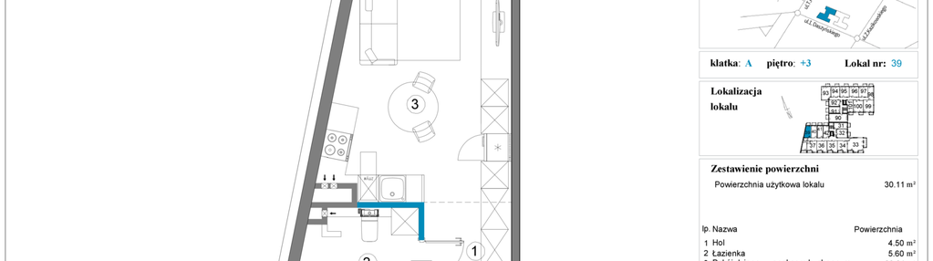 Mieszkanie w inwestycji: Daszyńskiego Square etap 1