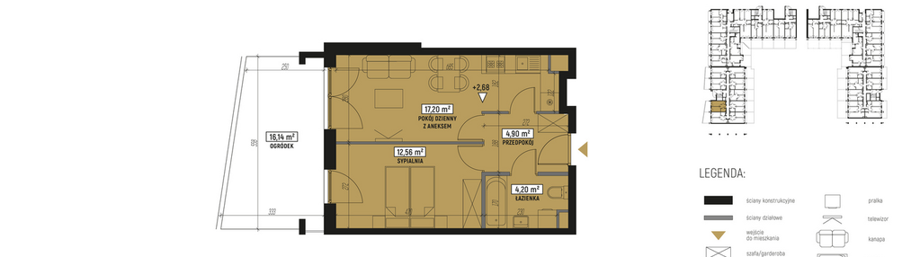 Mieszkanie w inwestycji: Diamentowe Tarasy