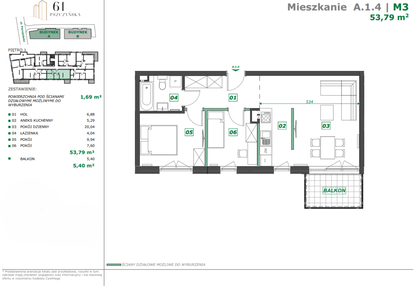 Mieszkanie w inwestycji: Apartamenty Pszczyńska