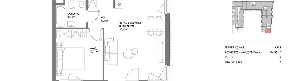 Mieszkanie w inwestycji: Łopuszańska 47 - etap 3