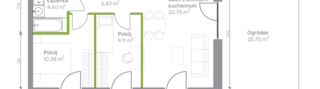 Mieszkanie w inwestycji: Jesionowa Vita