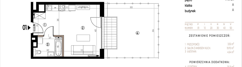 Mieszkanie w inwestycji: Ustronna