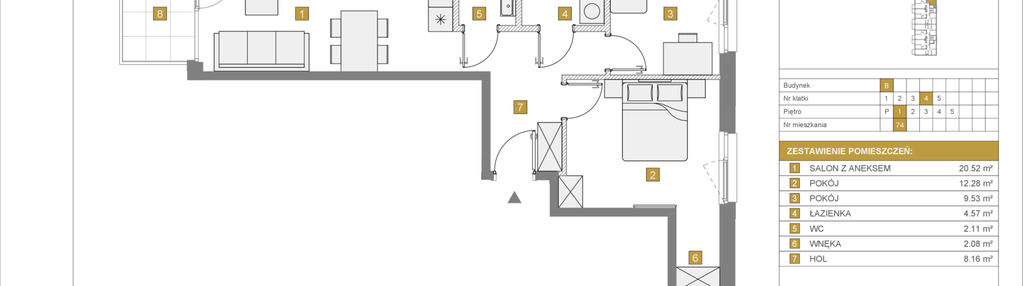 Mieszkanie w inwestycji: Apartamenty Beethovena