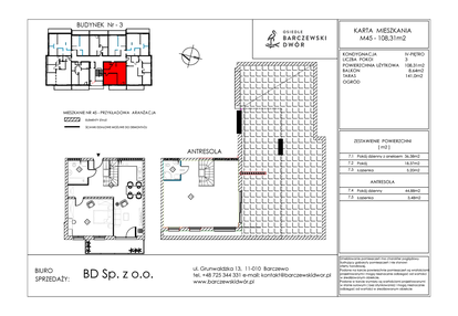 Mieszkanie w inwestycji: Osiedle Barczewski Dwór etap III