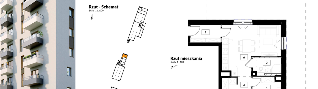 Mieszkanie w inwestycji: Osiedle Kochanowskiego - Gliwice