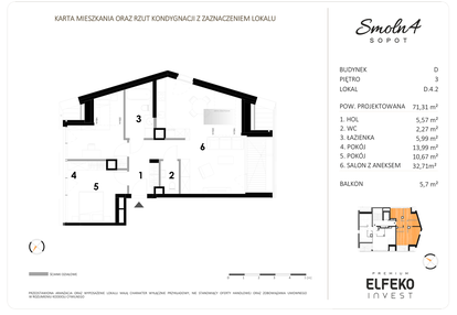 Mieszkanie w inwestycji: Smolna 4