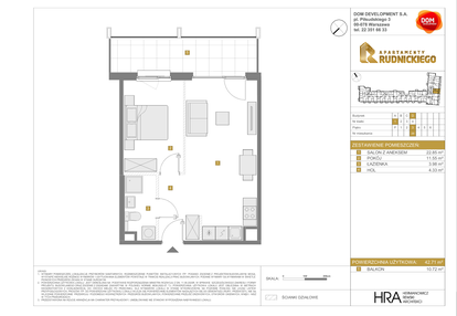 Mieszkanie w inwestycji: Apartamenty Rudnickiego