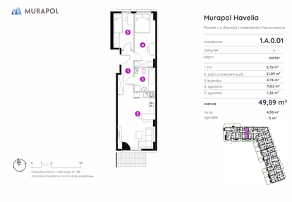 Mieszkanie w inwestycji: Murapol Havelia