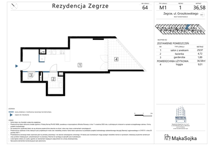 Mieszkanie w inwestycji: Rezydencja Zegrze etap II