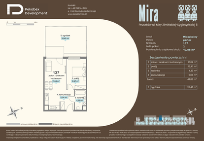 Mieszkanie w inwestycji: Mira