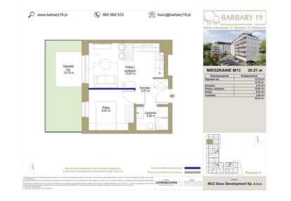 Mieszkanie w inwestycji: Barbary 19