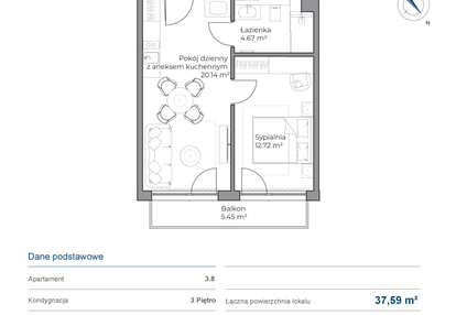 Mieszkanie w inwestycji: Anchoria Holiday