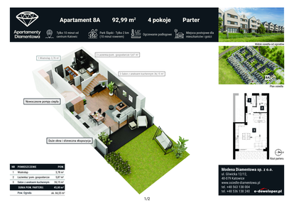 Mieszkanie w inwestycji: Apartamenty Diamentowa