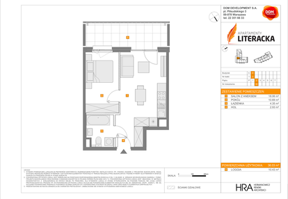 Mieszkanie w inwestycji: Apartamenty Literacka etap 2