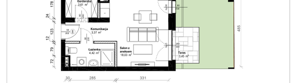 Mieszkanie w inwestycji: ATRIUM