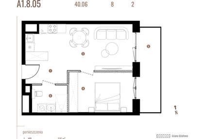 Mieszkanie w inwestycji: Belg Apartamenty etap II