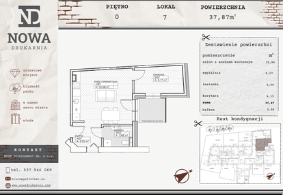 Mieszkanie w inwestycji: Nowa Drukarnia