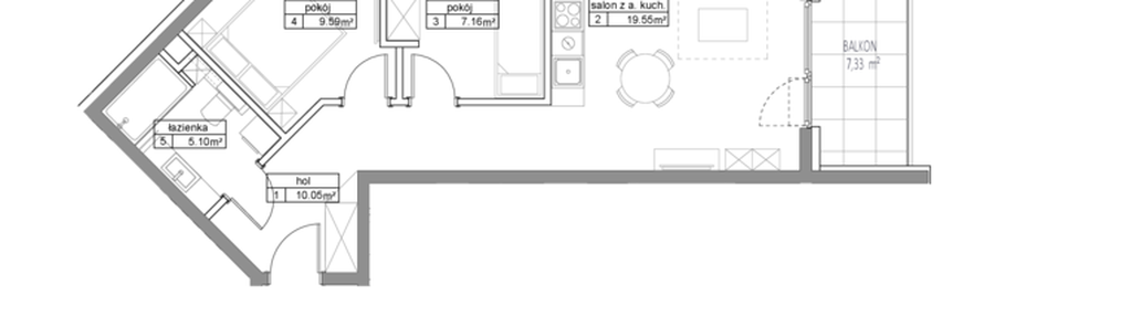 Mieszkanie w inwestycji: Apartamenty na Klifie bud. D, E i F