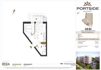 Mieszkanie w inwestycji: Portside Bałtycka