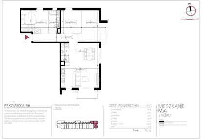 Mieszkanie w inwestycji: Pękowicka 96