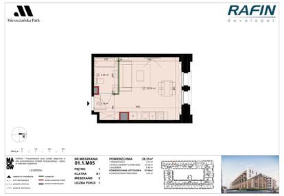 Mieszkanie w inwestycji: Mieszczańska Park