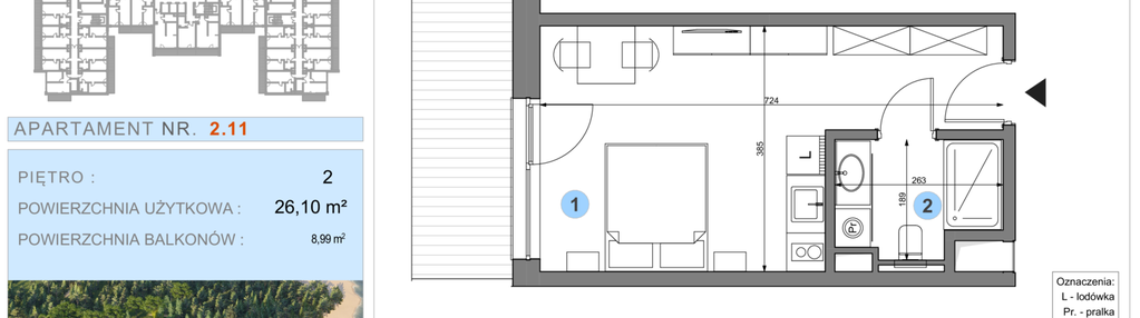 Mieszkanie w inwestycji: Ustronie Luxury Apartments