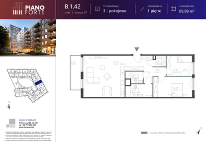 Mieszkanie w inwestycji: Piano