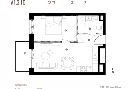Mieszkanie w inwestycji: Belg Apartamenty etap II