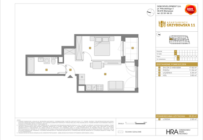 Mieszkanie w inwestycji: Apartamenty Grzybowska 11