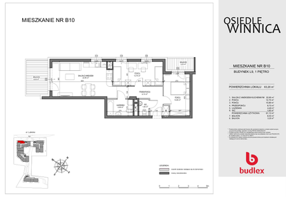 Mieszkanie w inwestycji: Osiedle Winnica L9