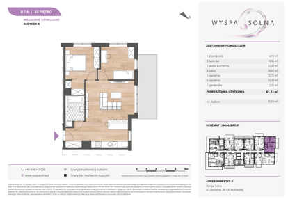 Mieszkanie w inwestycji: Wyspa Solna Etap III, budynek B