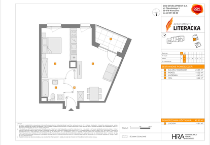 Mieszkanie w inwestycji: Apartamenty Literacka