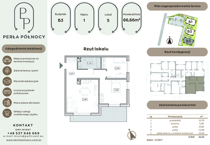 Mieszkanie w inwestycji: Perła Północy etap 2