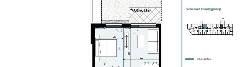 Mieszkanie w inwestycji: Medyków 32