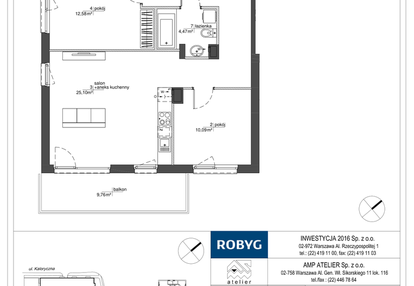 Mieszkanie w inwestycji: Rytm Mokotowa - etap 2A