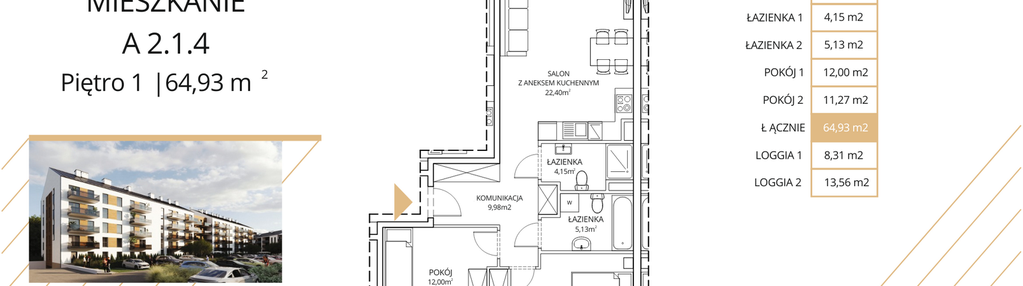 Mieszkanie w inwestycji: Apartamenty Nowe Miasto