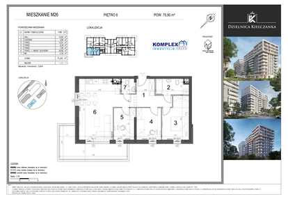 Mieszkanie w inwestycji: Dzielnica Kielczanka etap II