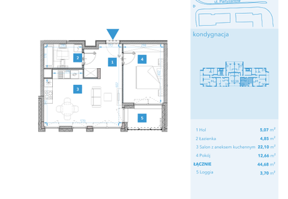 Mieszkanie w inwestycji: Apartamenty Macadamia