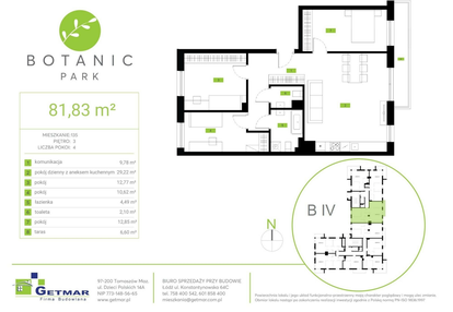 Mieszkanie w inwestycji: Botanic Park