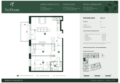 Mieszkanie w inwestycji: IVY HOUSE