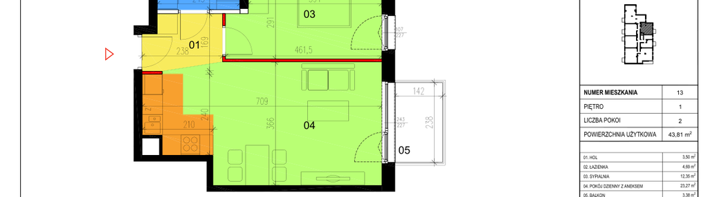 Mieszkanie w inwestycji: Apartamenty Nowy Marysin VII