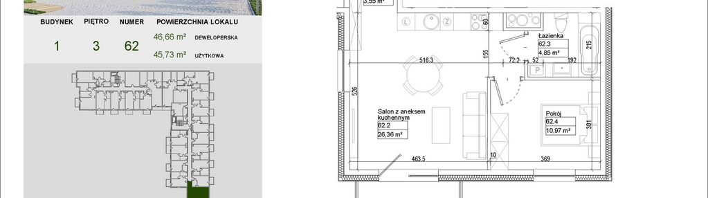 Mieszkanie w inwestycji: Aleja Mickiewicza