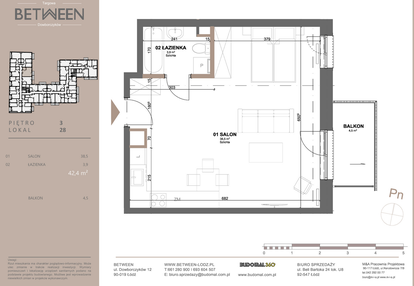 Mieszkanie w inwestycji: BETWEEN