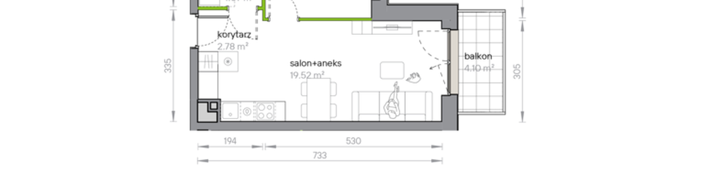 Mieszkanie w inwestycji: Przy Parku Vita